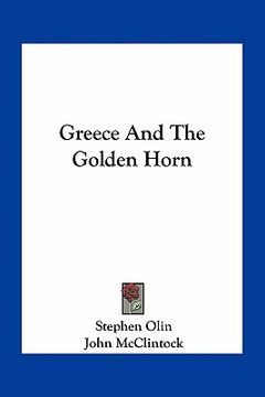 portada greece and the golden horn (en Inglés)
