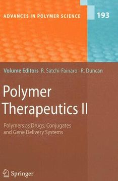 portada polymer therapeutics ii: polymers as drugs, conjuates and gene delivery systems