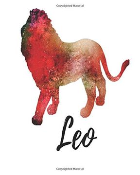 portada Leo: Leo Sketch Book red 