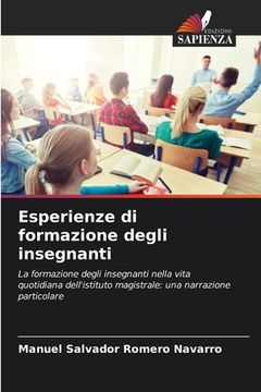 portada Esperienze di formazione degli insegnanti (en Italiano)