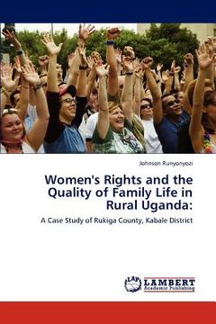 portada women's rights and the quality of family life in rural uganda (en Inglés)