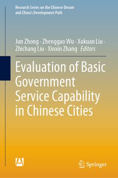 portada Evaluation of Basic Government Service Capability in Chinese Cities (en Inglés)