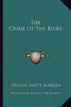 portada the crime of the blues (en Inglés)