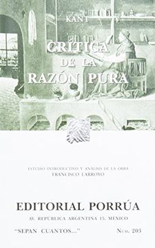 portada Critica de la Razon Pura / sc 203 (in Spanish)