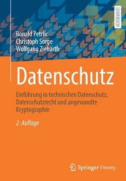 portada Datenschutz: Einführung in Technischen Datenschutz, Datenschutzrecht Und Angewandte Kryptographie (in German)