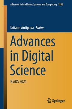 portada Advances in Digital Science: Icads 2021 (in English)