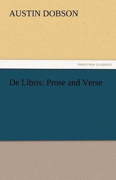 portada de libris: prose and verse (in English)