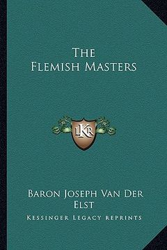 portada the flemish masters (in English)