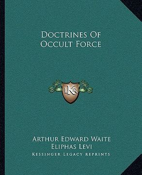 portada doctrines of occult force
