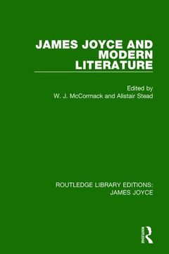 portada James Joyce and Modern Literature (in English)
