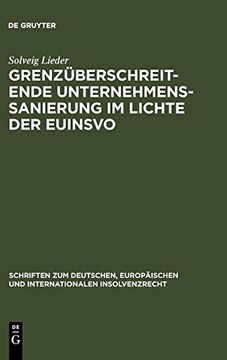 portada Grenzüberschreitende Unternehmenssanierung im Lichte der Euinsvo (in German)