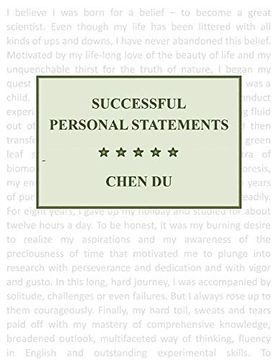 portada Successful Personal Statements (in English)