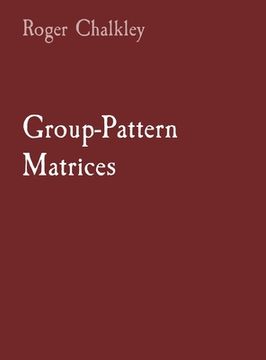 portada Group-Pattern Matrices (en Inglés)