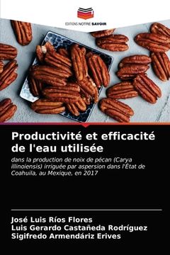 portada Productivité et efficacité de l'eau utilisée (in French)