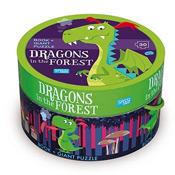 portada Dragons in the Forest. Ediz. A Colori. Con Puzzle (Sassi Junior) (en Inglés)