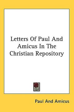 portada letters of paul and amicus in the christian repository (in English)