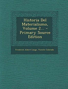 portada Historia del Materialismo, Volume 2.