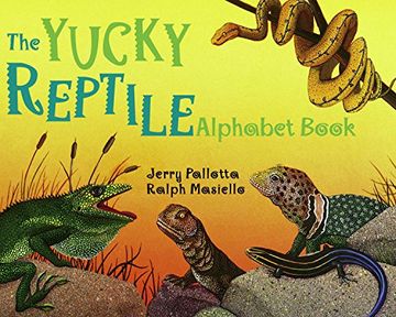 portada The Yucky Reptile Alphabet Book (Jerry Pallotta's Alphabet Books) (en Inglés)
