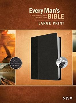 portada Every Man's Bible NIV, Large Print, Tutone