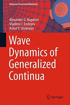 portada Wave Dynamics of Generalized Continua (Advanced Structured Materials)