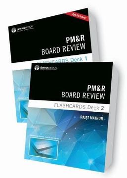 portada Pm&R Board Review Flashcards (2-Deck Set) (en Inglés)