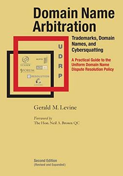 portada Domain Name Arbitration, Second Edition (en Inglés)