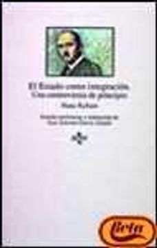 portada El Estado Como Integracion (Clasicos Del Pensamiento/ Thought Classics) (Spanish Edition)