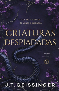 portada Criaturas despiadadas (Reinas y Monstruos 1)