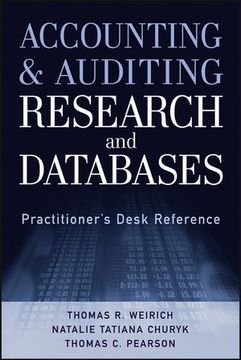 portada accounting and auditing research and databases: practitioner's desk reference (in English)