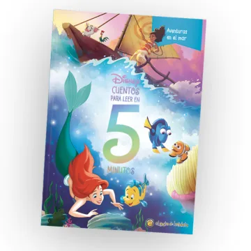 portada AVENTURAS EN EL MAR - CUENTOS PARA LEER EN 5 MINUTOS (in Spanish)