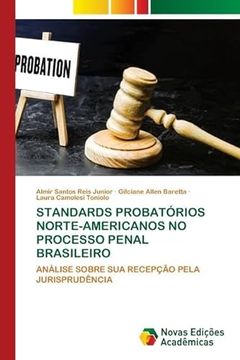 portada Standards Probatórios Norte-Americanos no Processo Penal Brasileiro (in Portuguese)