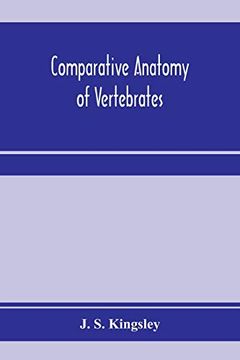 portada Comparative Anatomy of Vertebrates (en Inglés)