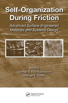 portada self-organization during friction: advanced surface-engineered materials and systems design (in English)