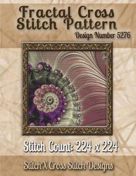 portada Fractal Cross Stitch Pattern: Design No. 5276