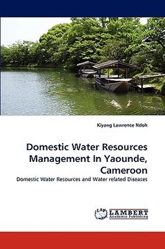 portada domestic water resources management in yaounde, cameroon