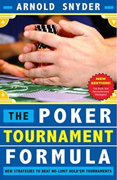 portada Poker Tournament Formula: New Strategies to Beat No-Limit Hold'em Tournaments