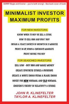 portada Minimalist Investor Maximum Profits (en Inglés)