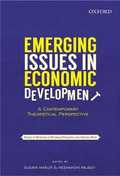 portada Emerging Issues in Economic Development: A Contemporary Theoretical Perspective (in English)