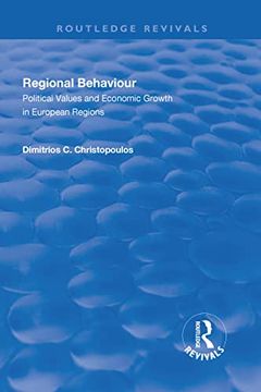 portada Regional Behaviour: Political Values and Economic Growth in European Regions (en Inglés)