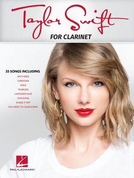 portada Taylor Swift: For Clarinet (en Inglés)