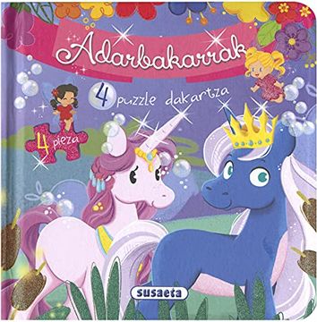 portada Adarbakarrak (4 Puzzle Dakartza 4 Pieza) (en Euskera)