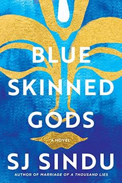 portada Blue-Skinned Gods (en Inglés)