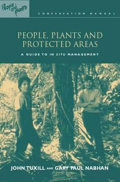 portada people plants and protected areas: a guide to in situ management (en Inglés)