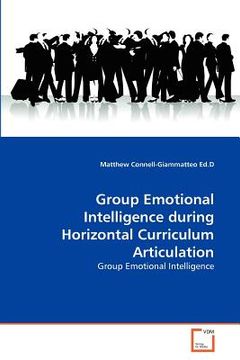 portada group emotional intelligence during horizontal curriculum articulation