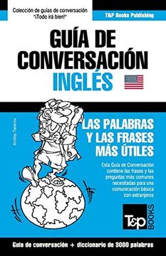 portada Guía de Conversación Español-Inglés y Vocabulario Temático de 3000 Palabras: 169 (Spanish Collection)