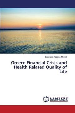 portada Greece Financial Crisis and Health Related Quality of Life