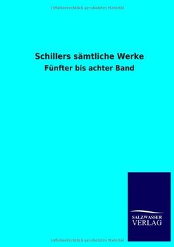 portada Schillers Samtliche Werke (German Edition)