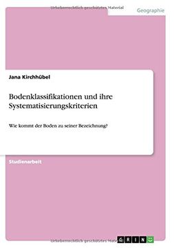 portada Bodenklassifikationen und ihre Systematisierungskriterien (German Edition)