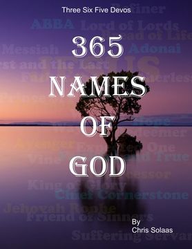 portada 365 Names of God (large print)