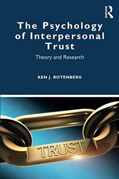portada The Psychology of Interpersonal Trust (en Inglés)